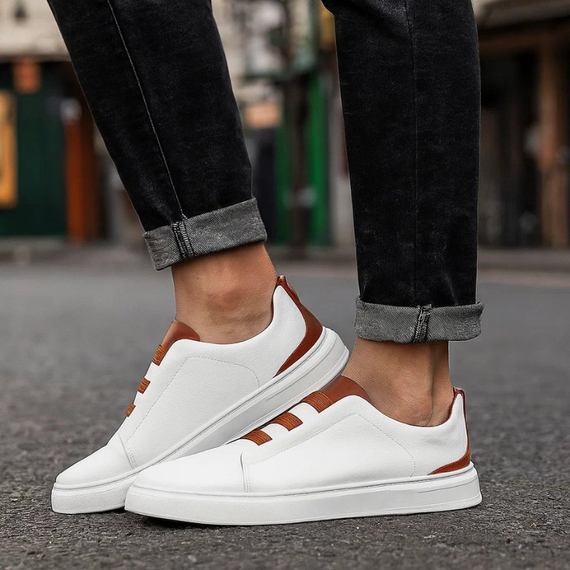 Slip-On Sneakers Herre – Lette Hverdagssko uden Snørebånd
