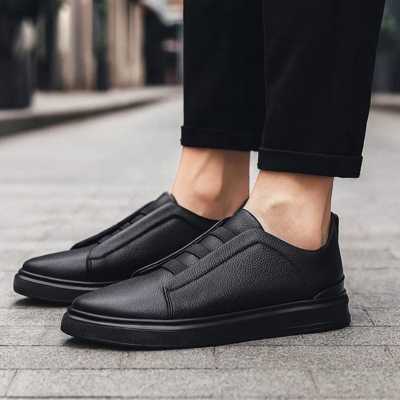 Slip-On Sneakers Herre – Lette Hverdagssko uden Snørebånd