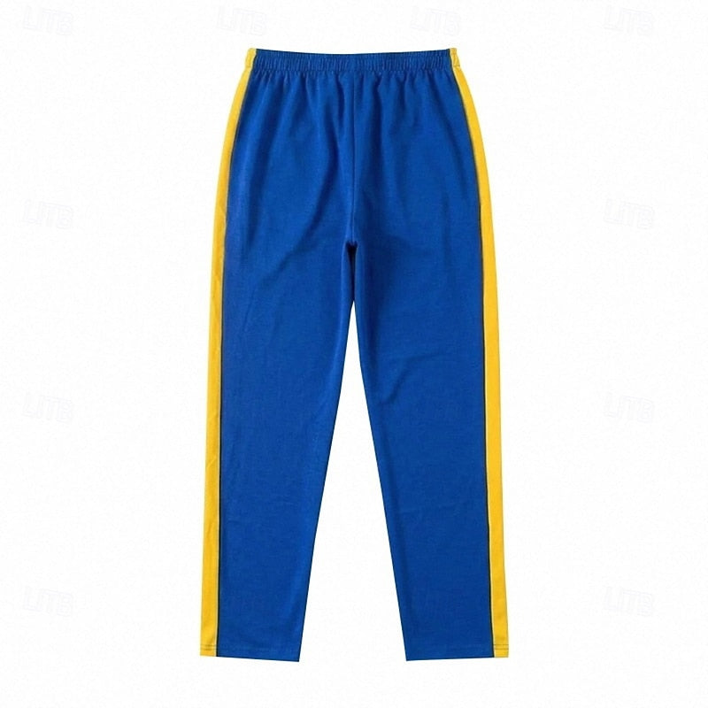 Joggingbukser Herre – Sweatpants med stribet design og afslappet pasform til hverdag, kontor og smart casual
