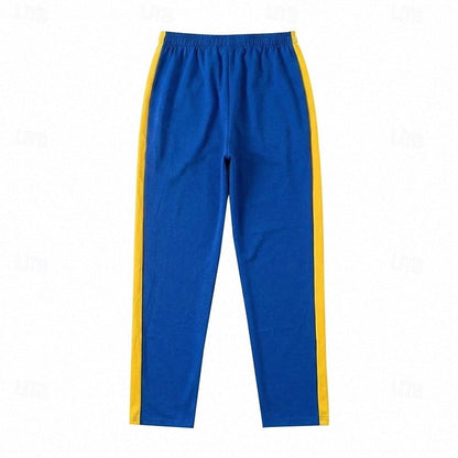 Joggingbukser Herre – Sweatpants med stribet design og afslappet pasform til hverdag, kontor og smart casual