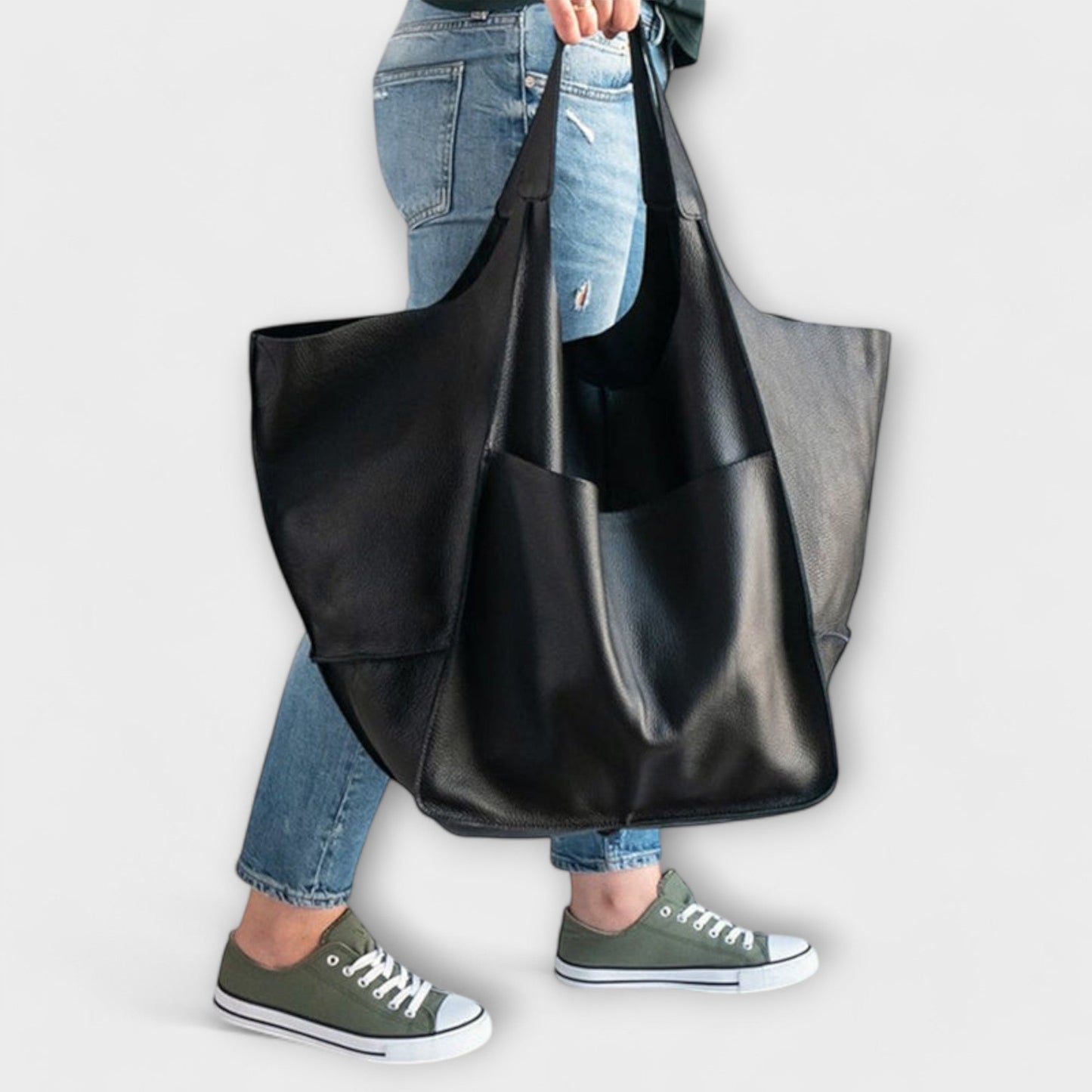 Weekendtaske Dame – Rummelig rejsetaske med oversized pasform til hverdag, arbejde og rejse
