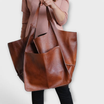 Weekendtaske Dame – Rummelig rejsetaske med oversized pasform til hverdag, arbejde og rejse