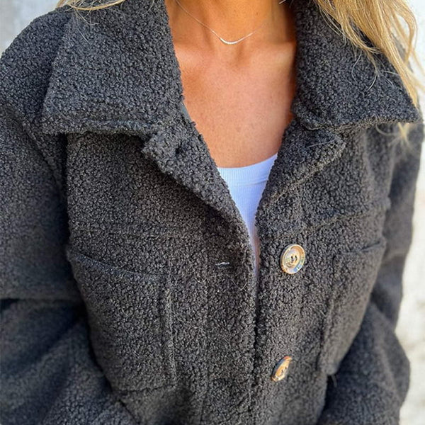Jakke Dame – Elegant Overgangsjakke med Reverskrave
