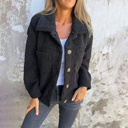 Jakke Dame – Elegant Overgangsjakke med Reverskrave