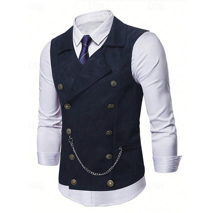 Edmund | Double-Breasted Tailored Waistcoat