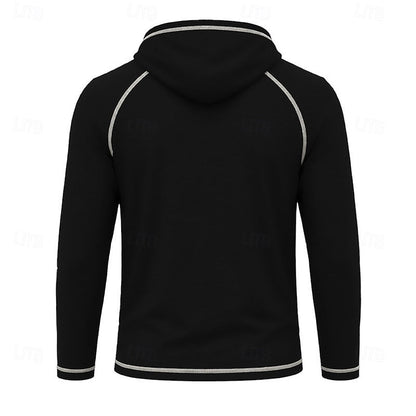 Hættetrøje Herre – Klassisk Hoodie med Snøre