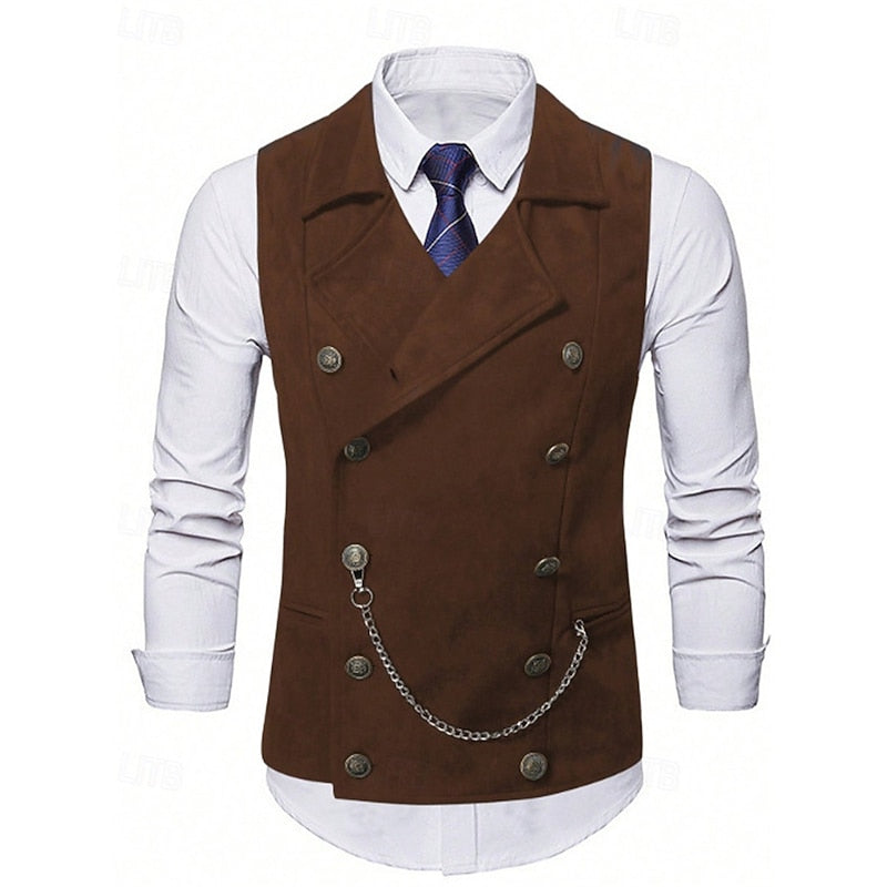 Edmund | Double-Breasted Tailored Waistcoat