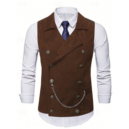 Edmund | Double-Breasted Tailored Waistcoat